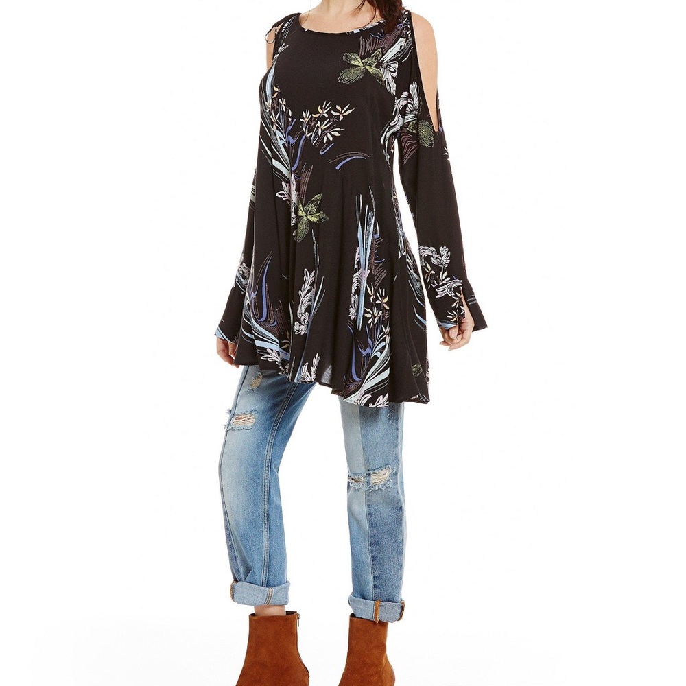 Free People Clear Skies Printed Tunic